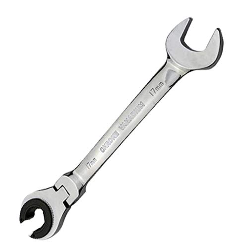 kowaku Chave Catraca de Tubo Métrico de Cabeça Flexível de aço 8-19mm Ferramenta de Reparo de Ponta