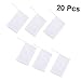 FRCOLOR Nylon Soap Foaming Net Set of 20 Double-Layer Shower Foaming Nets for Handmade Soap for Exfoliating and Shower Use
