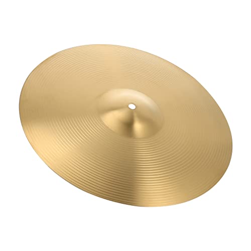 Toddmomy Brass Jazz Drum Cymbal Accessory for Drum Kit High Grade Material Sound Impact Resistant Addition for Percussionists