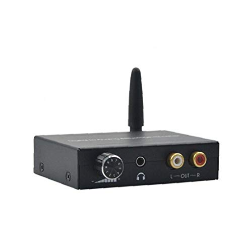 Conversor audio digital a analógico 192 kHz con chip DAC estéreo y recepción Bluetooth estable 2