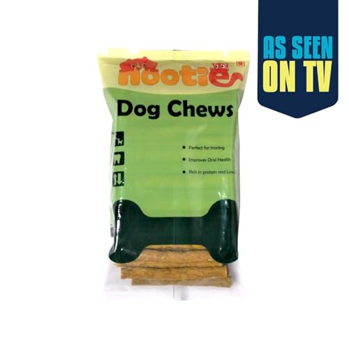Nootie Chicken Dog Chew Sticks – Munchy Treats for Young Adult Dogs | Protein-Rich, Tasty & Long-Lasting Chews | Suitable for All Breeds (1 kg Pack)