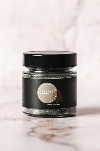 Rascador de trufas fabricado por Vegh+. Tarro de 120 g rallado a base de anacardos y semillas de sésamo (1)