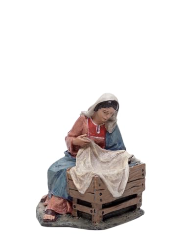 Figurine de crèche de Noël | Série 11 cm | Peint à la Main | Résine avec Poudre d'albâtre | Reproduction de J.L. Mayo