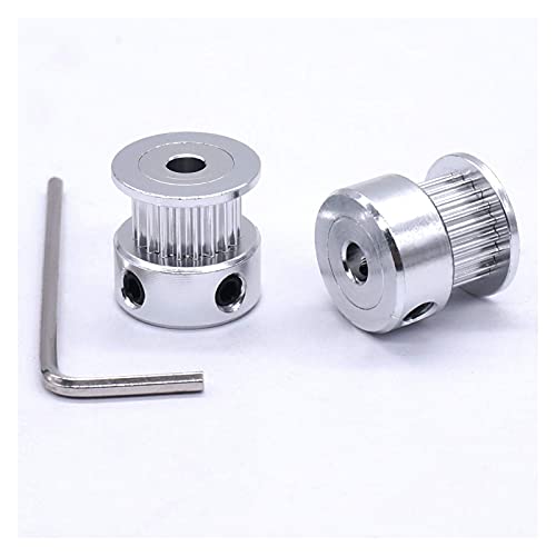 Poleas de correa GT2 20 dientes para impresora 3D aluminio diametro 4mm de SCHIK 3