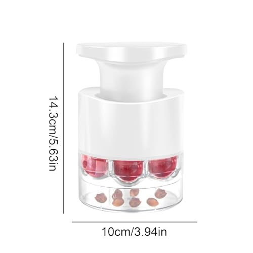 Outil de dénoyautage de cerises 7 trous à pression propre et simultanée - 6