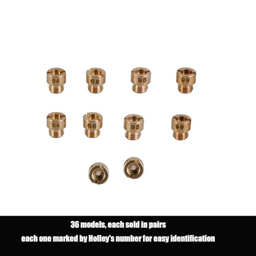 36-181 Main Jet Assortment Kit Replacement For Holley 36-181 Jet Assortment Kit Replacement For Holley 2010,2300,4010,4011,4150,4160,4500 Carburetor #64-99
