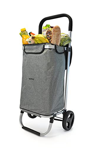 blnbag T2 - Klappbarer Einkaufstrolley Shopping Bag Trolley, Leichter Einkaufsroller stabiles Alu-Gestell, Einkaufstasche mit Rollen, 45L, 96 cm – Bild 7