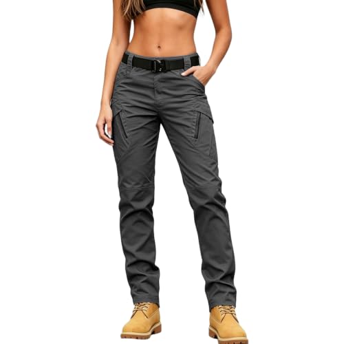 Women Cargo Pants with Pockets Chinos Outdoor Stretchy Construction Pants - image 1