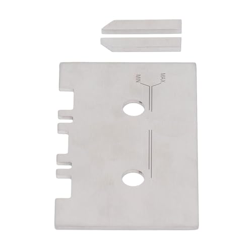 Cassette Head and Gauge Set, Stainless Steel, for Student, for, for, for Nagar DVRs, with Alignment Bar