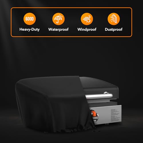 Heavy Duty Grill Cover Compatible with 1814 Blackstone 17 Inch Griddle with The Hood, 600D Heavy Duty Cover - Heighten
