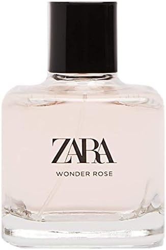 New ZARA WONDER ROSE EAU DE TOILETTE 100 ML for woman