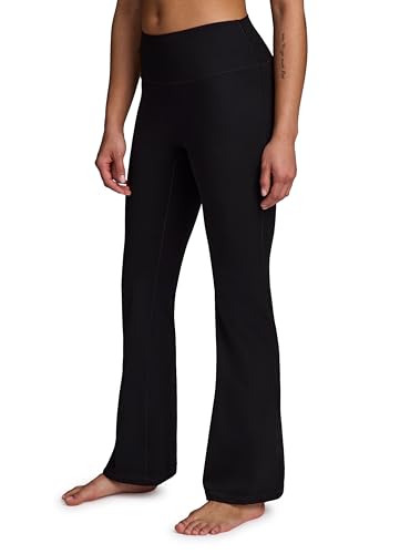 RBX Womens Yoga Pants Squat Proof Buttery Soft Fitted Bootcut Flare Legging Full Length Stretchy Lounge Pants Black M