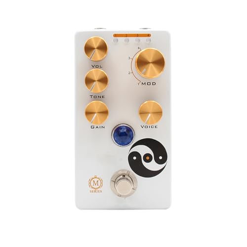 Pédale d'effets Overdrive pour guitare nomade réglage tonalité et gain