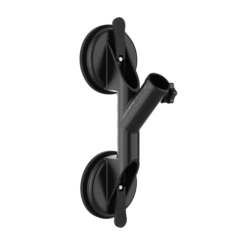 RVLock ANKR Quick Flag Mount for RVs Suction Cup Flagpole Holder Trucks and Boats Universal Design Securely Holds Flags Easy Installation Patent Pending