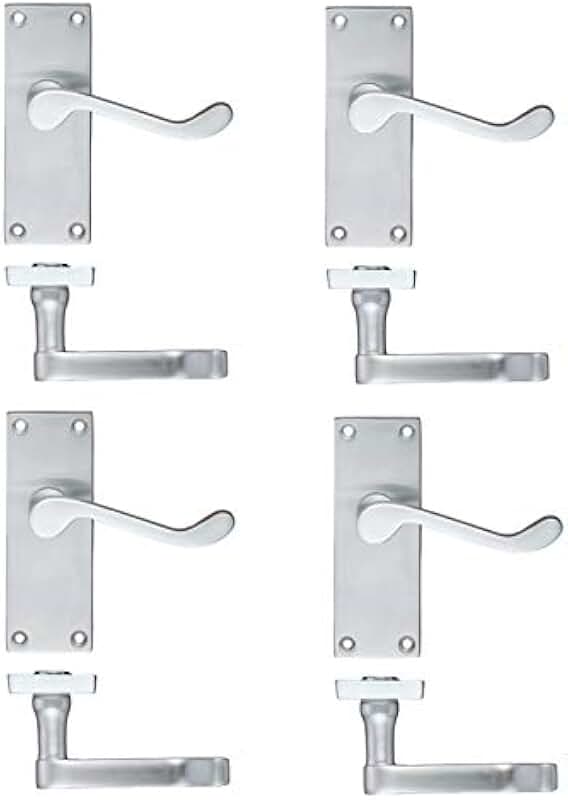 Amazon.co.uk brushed chrome door handles