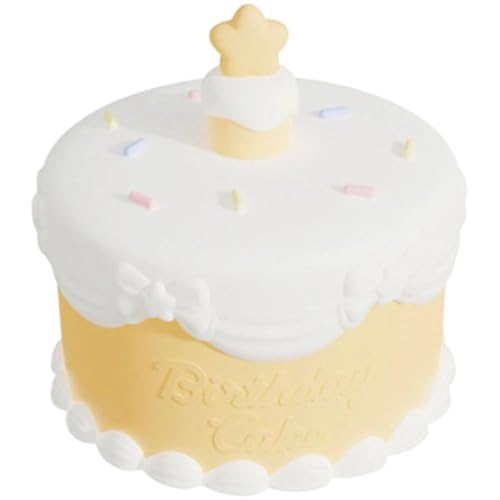 Lámpara de noche silicona forma pastel cumpleaños LED miniatura 1