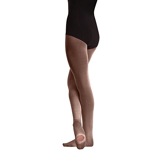 Image of Body Wrappers Womens Convertible Tights Style A81-Stage Tan L /XL