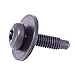 CNUPSM Headlight Bolt Screw 10Pcs N90683302 M6X20 Compatible with Audi A4/S4 Q5 Q7 A6 A7 Fender Bolt Screw