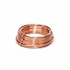 Johnson Tools 14 Gauge Bare Copper Wire (2.30 mm) - Pure Shiny Copper Wire for Jewellery Making, Crafts, Earthing & Hobby Projects (5.15 Meter, 150gm)
