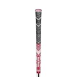 Golf Pride MCC Multi Compound Plus 4 Teams Poignée de golf Rouge/blanc...
