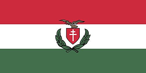 magFlags Bandiera Large Banate of Leitha | bandiera paesaggio | 1.35 m² | 80x160cm