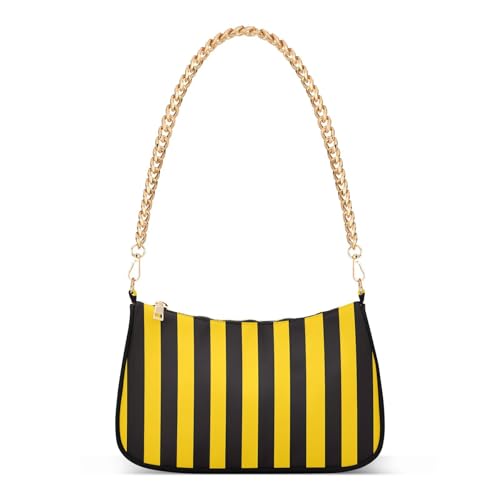 Bolso Tote Clutch con cadenas removibles y cierre con cremallera miniatura 1