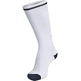 hummel Elite Indoor Sock HIGH, Weiß/Schwarz, 39/42