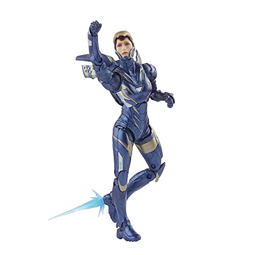 Hasbro Marvel Legends Series, pack de 2 figurines de 15 cm, Captain Marvel et Rescue Armor, personnages Infinity Saga, design premium, 12 accessoires F0190