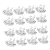 ibasenice 40 Stück Teiliges Steckdosenabdeckungen Robuste Elektrische Steckdosen Kindersicherung Installieren Handlicher Zuggriff Kindersicherer Schutz für Steckdosen Weiß