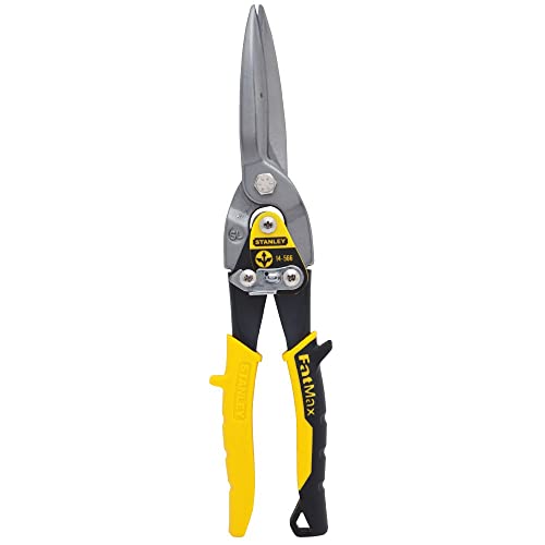 Stanley MaxSteel 14-566 Long Cut Straight Aviation Snip