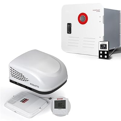 FOGATTI RV Water Heater and 15000BTU RV AC Unit