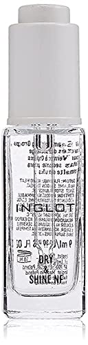 Inglot Dry & Shine Drops Nail Polish Short Drying Time Long Lasting Shiny Finish Shiny Nails Beautiful Manicure Not Tested on Animals 9 ml