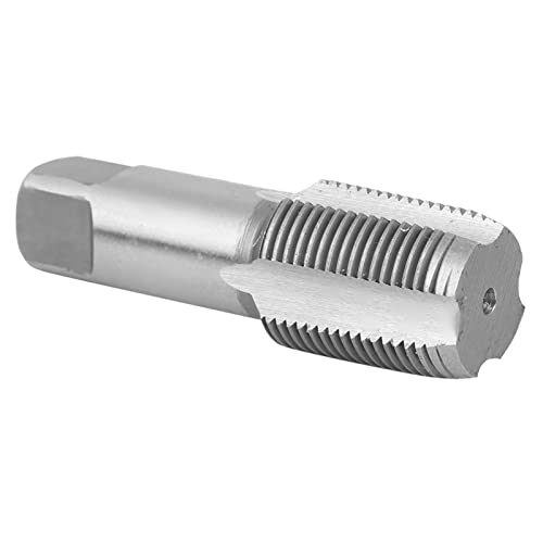 Torneira para reparo de rosca de alta dureza prata 27 mm, tamanho pequeno, fácil de transportar, fác