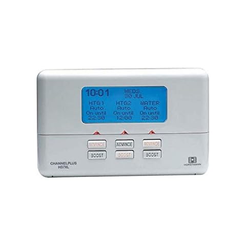 Horstmann H37XL Channelplus Electronic Central Heating Programmer Series 2 - 3 channel, 7 day Cover