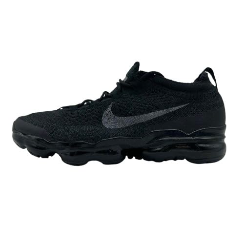 NIKE Air Vapormax 2023 Flyknit, Sneaker Hombre, Black Dusty Cactus Metallic Silver, 47.5 EU
