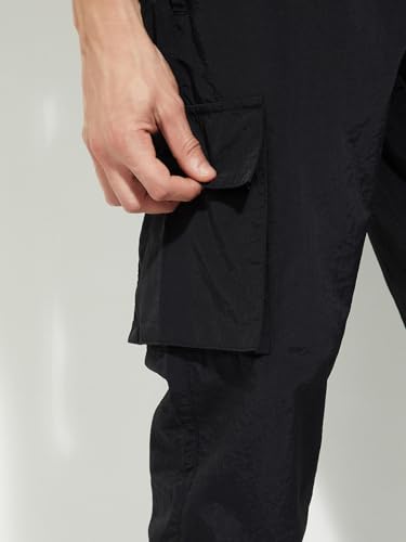 Image of Max Men Mid Rise URB N Solid Cargo Joggers