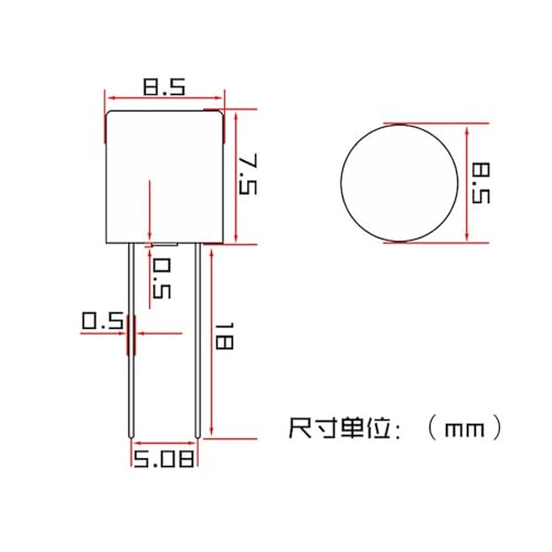 Fusible cilíndrico 382 T2A 250V de acción retardada pack de 10 3