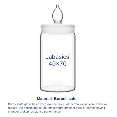 Flacon de pesée Labasics en verre borosilicaté de haute résistance