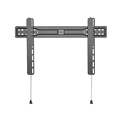 iumLeap TV Stand Low Profile TV Wall Mount Bracket 37"-80" Universal Fixed Wall TV Bracket Extendable TV Mount with Magnetic Pull Cord, Holds Up to 110lbs Monitor Desk Mount