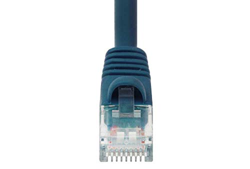 Cable de red Ethernet Cat 5E UTP 20 pies azul miniatura 2