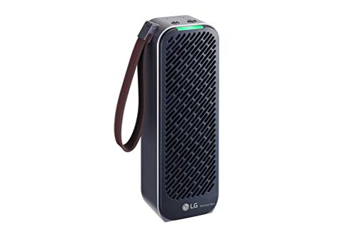 Lg Puricare Mini – Small Lightweight Ultra Quiet Portable Air Purifier For Flitering Ultra-Fine Dust And Small Particles In The Home Bedroom Office Airplane Train Car Or On The Go, Black (Ap151Mba1) #TOP3