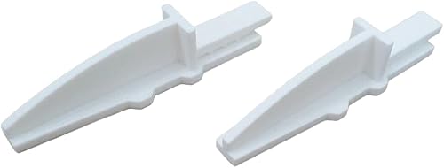 Miniatura 2 de Repuesto para patas de ventilador Lasko Box, paquete de 2, más fuerte que el original, excelente ajuste, 1 juego de 2 pies, 2 pies en total (blanco)