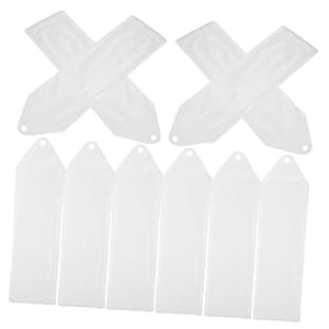 FUNNETOYU 10 Stück Lesezeichen Schutzhüllen