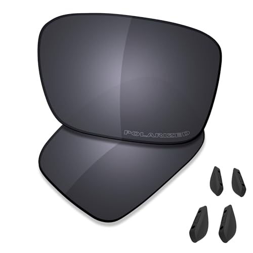 Image of SAUCER Premium Replacement Lenses & Nosepads for Oakley Si Ballistic Det Cord OO9253 | UV400 Protection, Anti-Scratch