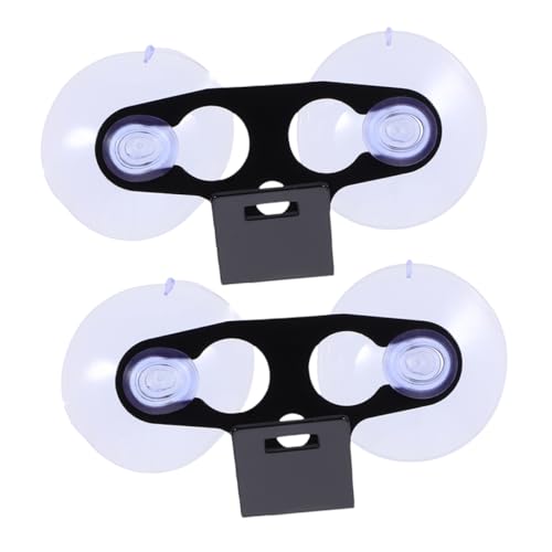 2 Pezzi Supporto Radar con Ventosa per Auto Montaggio su Parabrezza Fissaggio Resistente e Facile da Installare per Accessori Interni Veicolo Self Driving