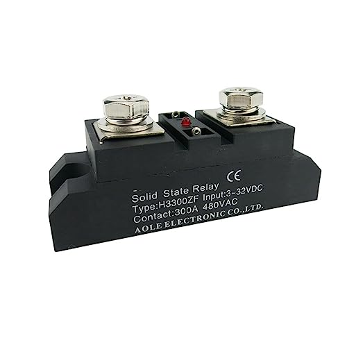 Relé de estado sólido monofásico H3300ZF elimina el desgaste mecánico en control industrial 300A