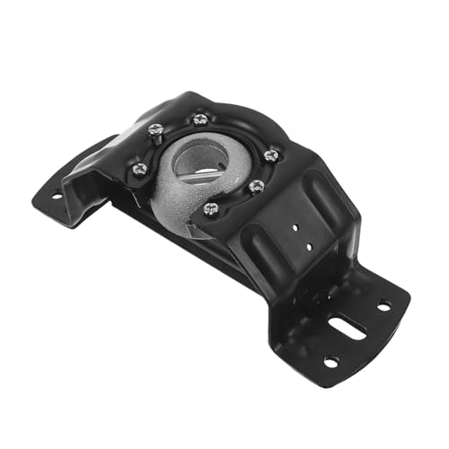 TOGEVAL Soporte Industrial de Hierro para Ventilador de Techo, Gancho de Suspensión Resistente para Ventiladores Industriales, Montaje Fácil para Hogar, Garaje y Taller, Soporte de