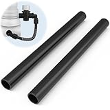 2 PCS Flexible PVC Tubes for Pool Rainbow Auto Feeder Model 322/320,Flexible PVC Tubes Compatible with Pentair Rainbow Auto Feeder 320 and 322 Models（L 7 3/8” x 1/2” x 5/8”）
