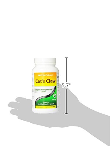 Best Naturals Cat's Claw Capsule, 500 Mg & Astragalus Capsule, 1000 Mg #TOP6