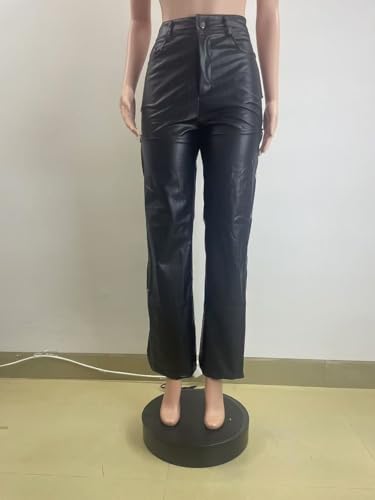 Fashion Slim Hollow Out Pants4